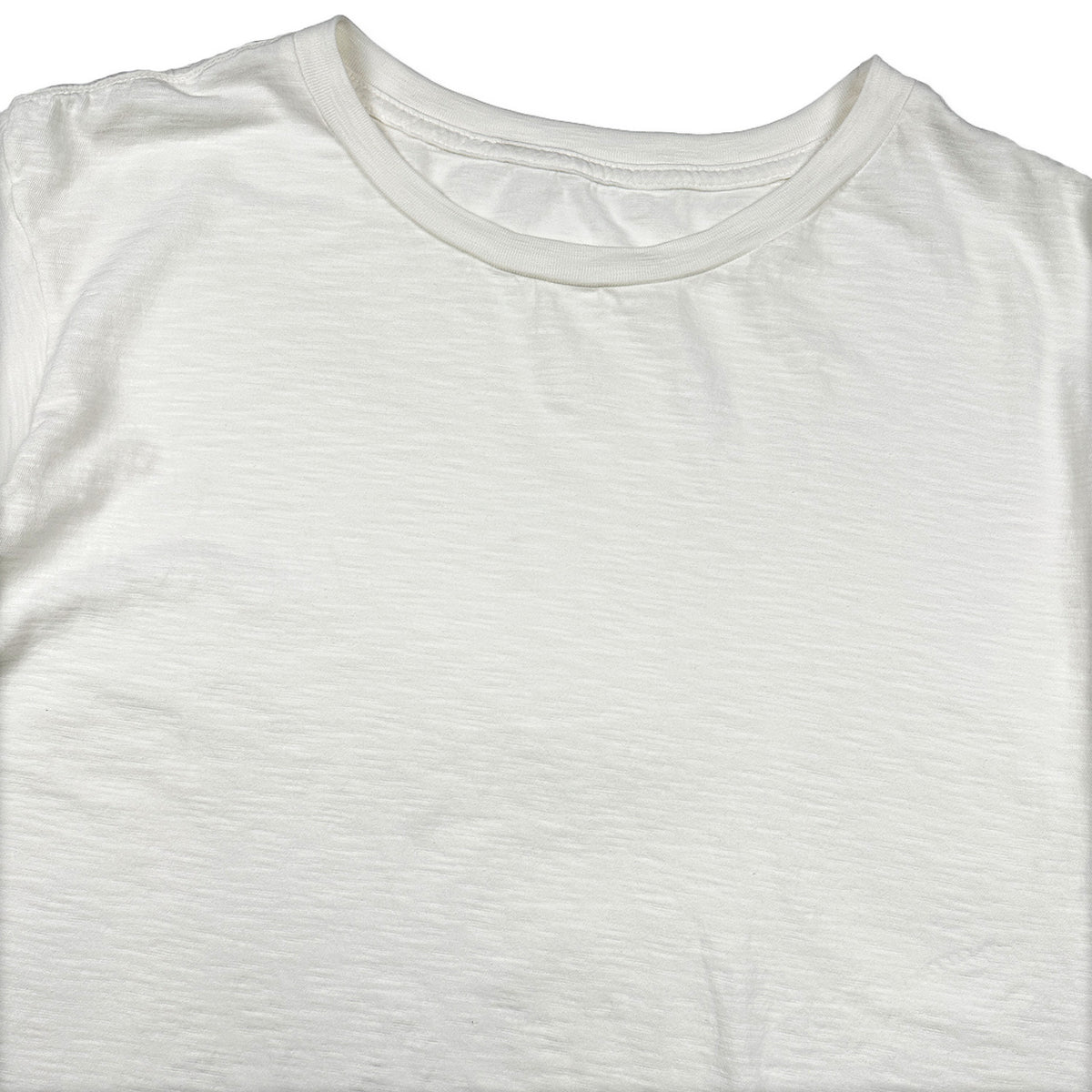 PFD Slub Tee, ribbed crew neck detail